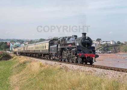 Purchase photo of 75014 BRAVEHEART at Dartmouth Steam Railway